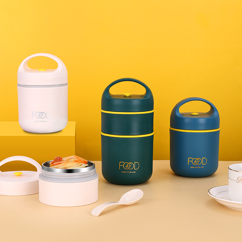 Baby Food Thermos - Lunchboxen Lunchtas 304 roestvrijstalen lunchbox voor