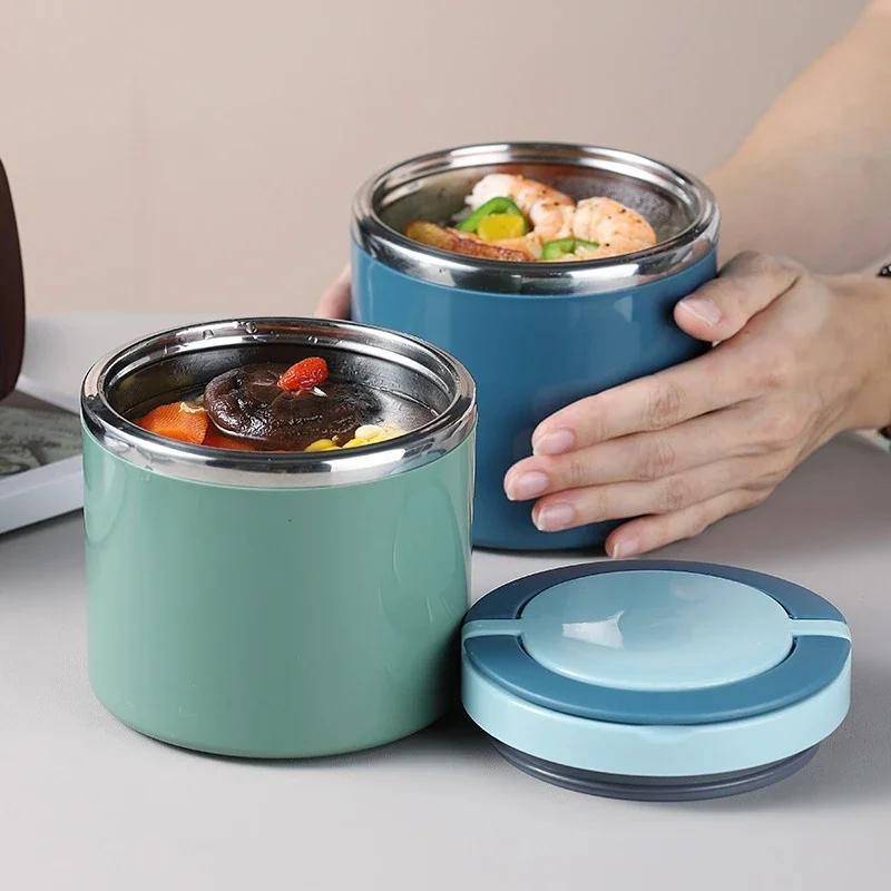 Baby Food Thermos - 630/1000 ml geïsoleerde voedselpot, roestvrijstalen thermoslunchbox,
