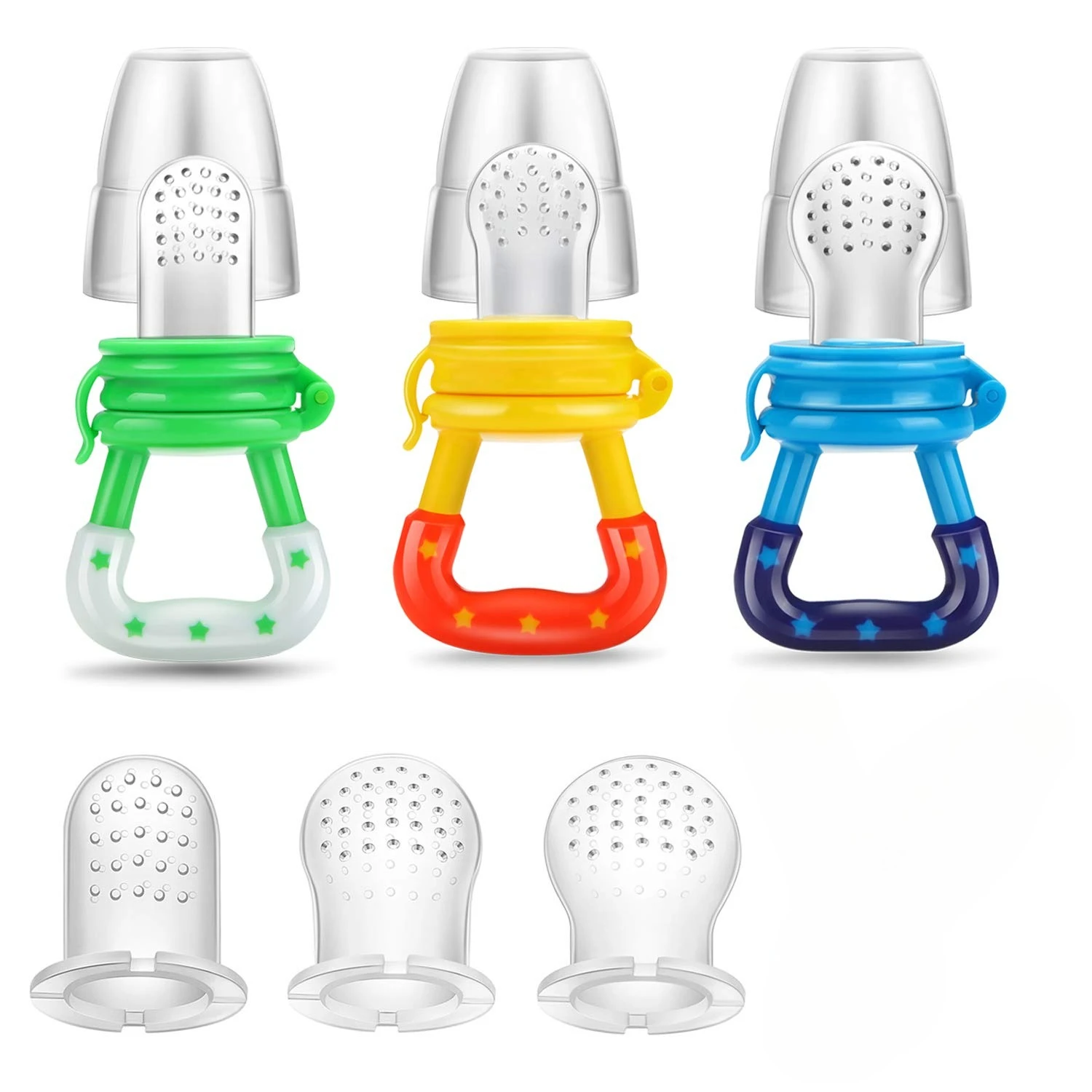 Baby Food Product - Baby Fruit Voedsel Feeder/fopspeen Food-grade Siliconen