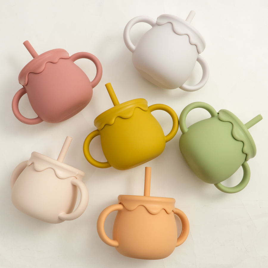 Baby Food Hero - Babyvoedingsbekers Draagbaar drinkgerei Sippy Cup Stevige