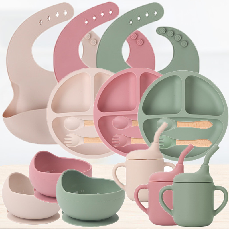Baby Food Product - Kinderen Siliconen Servies Set Baby Aanvullende