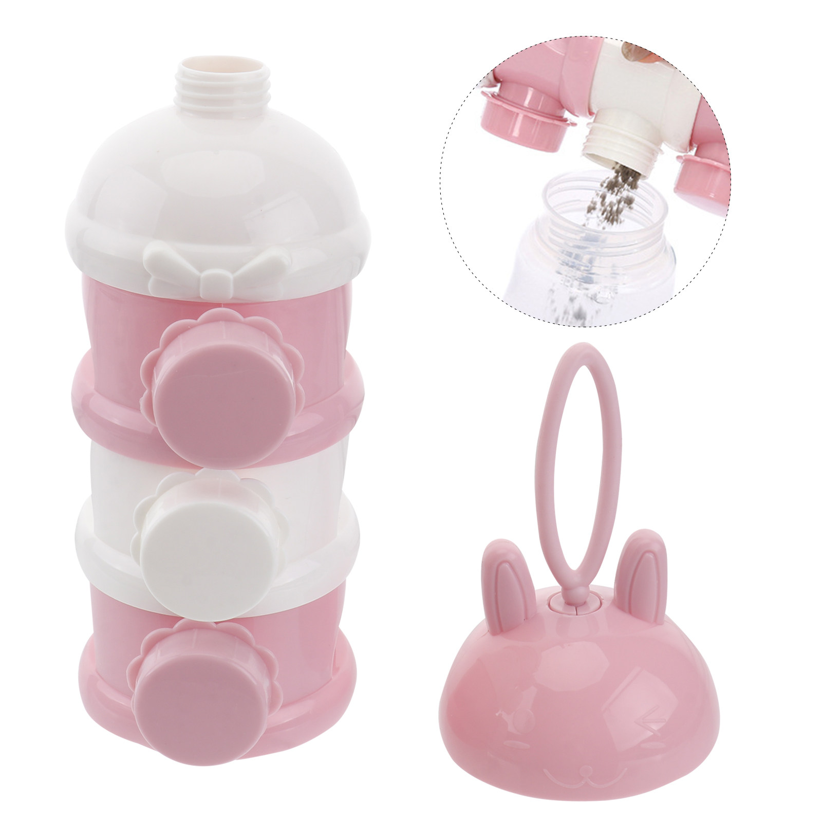 Feeding Baby Food - 3-laags babyvoedingdozen, lichtgewicht draagbare babyvoedingcontainer, veilige