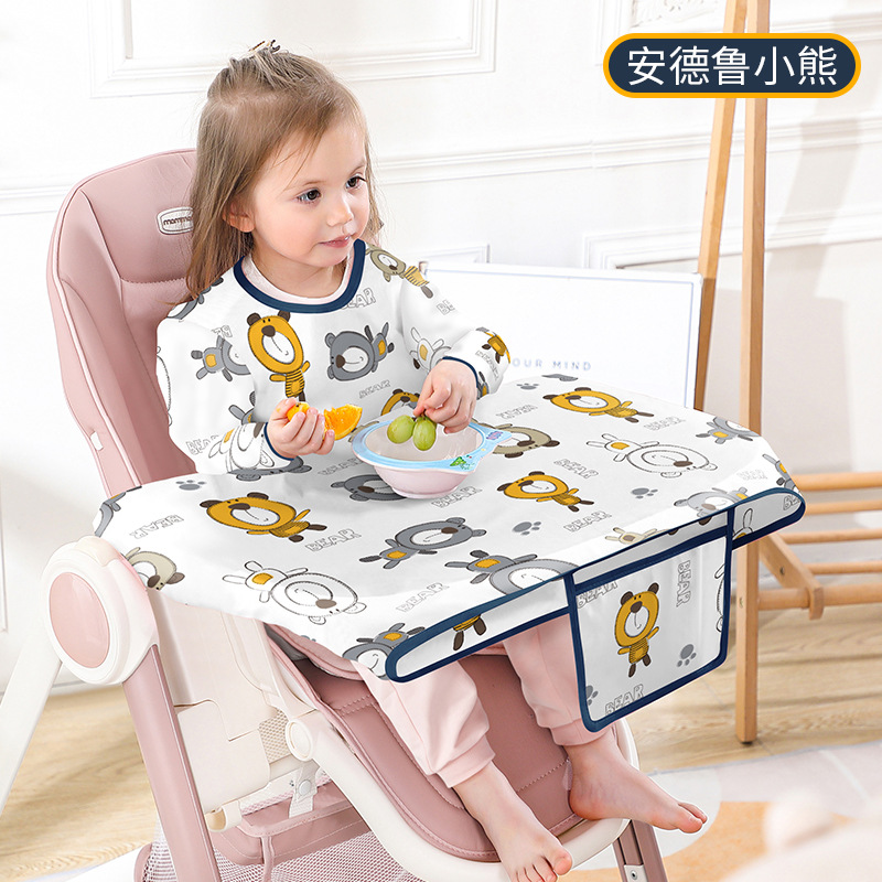 Feeding Baby Food - Pasgeborenen Slabbetje Tafelkleed Baby Eetstoel Jurk