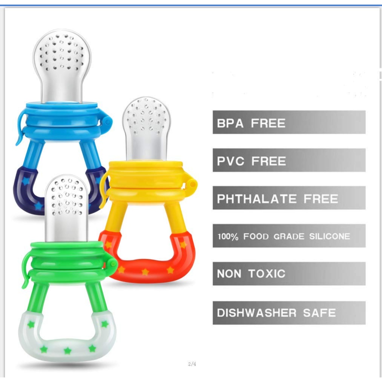 Baby Fruit Voedsel Feeder/fops - Baby Food Product recensie en prijs