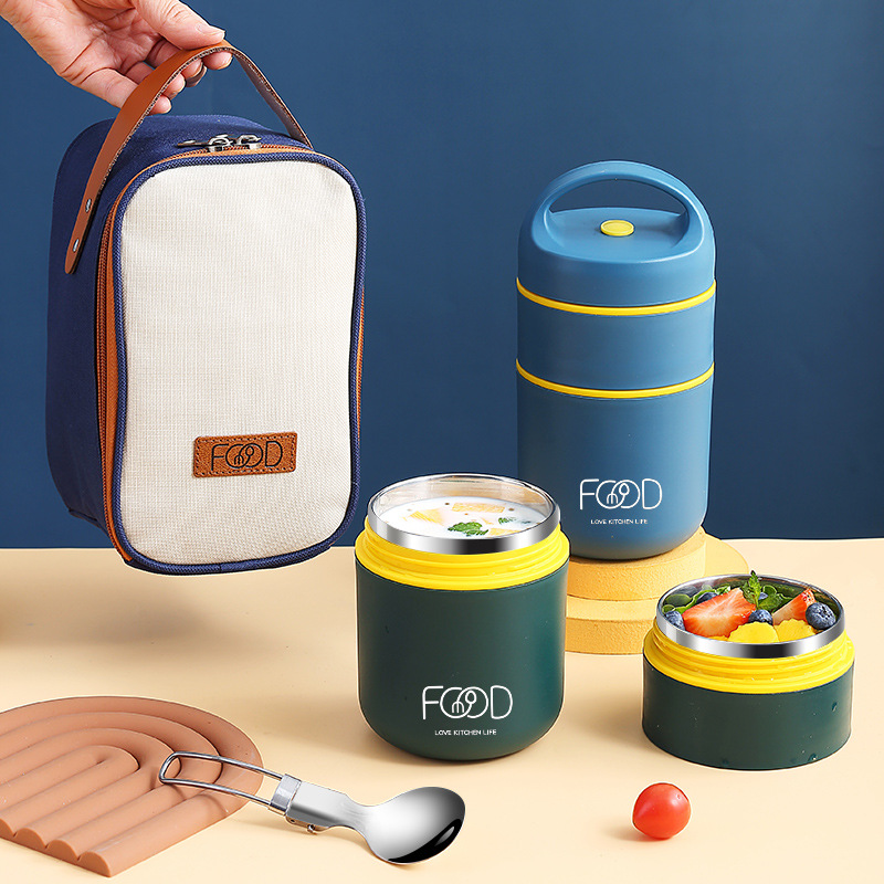 Dubbellaags roestvrij staal ge - Baby Food Thermos recensie en prijs