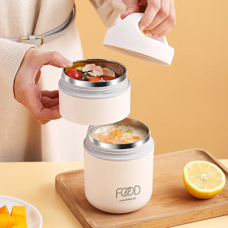 Dubbellaags roestvrij staal ge - Baby Food Thermos recensie en prijs
