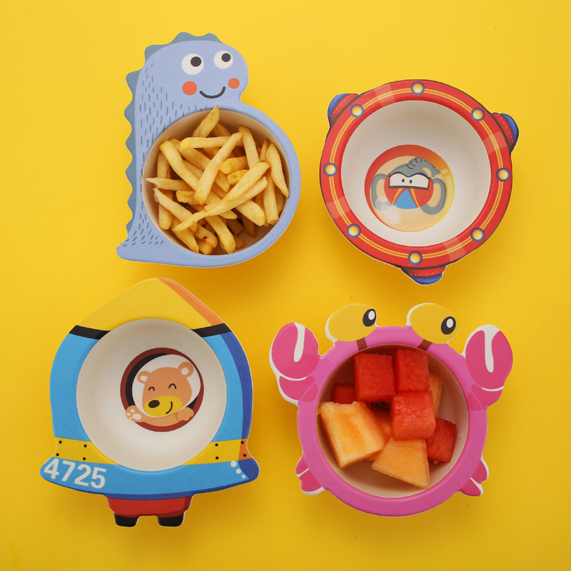 Cartoon Babyvoeding Kom Bamboe - Baby Food With Fiber recensie en prijs