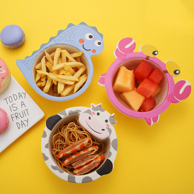 Cartoon Babyvoeding Kom Bamboe - Baby Food With Fiber recensie en prijs