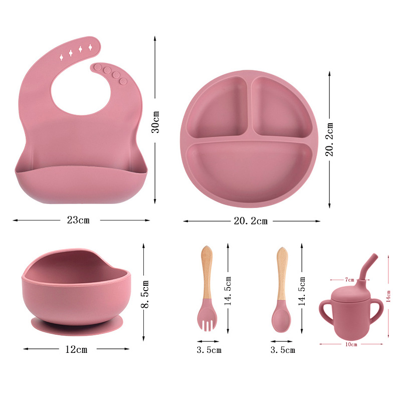 Kinderen Siliconen Servies Set - Baby Food Product recensie en prijs