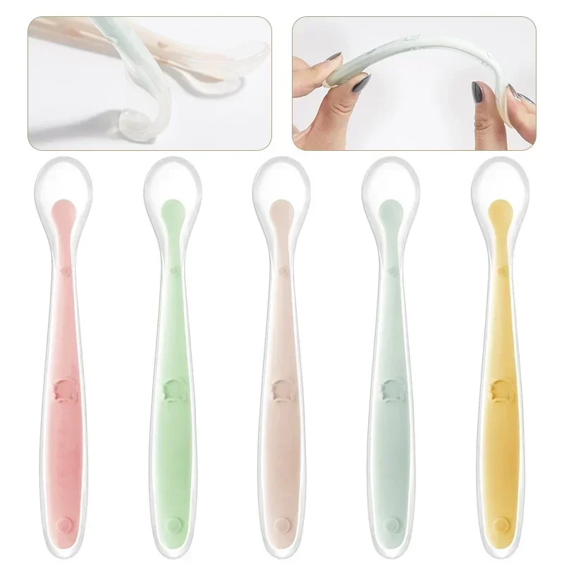 Zachte siliconen babylepel, aa - Baby Food Product recensie en prijs