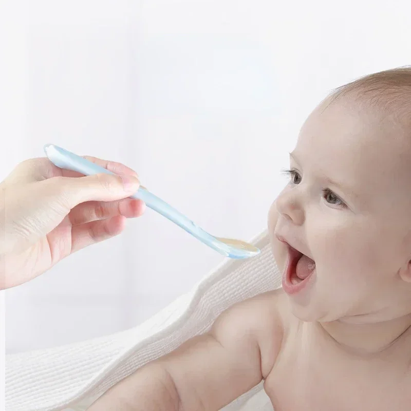 Zachte siliconen babylepel, aa - Baby Food Product recensie en prijs